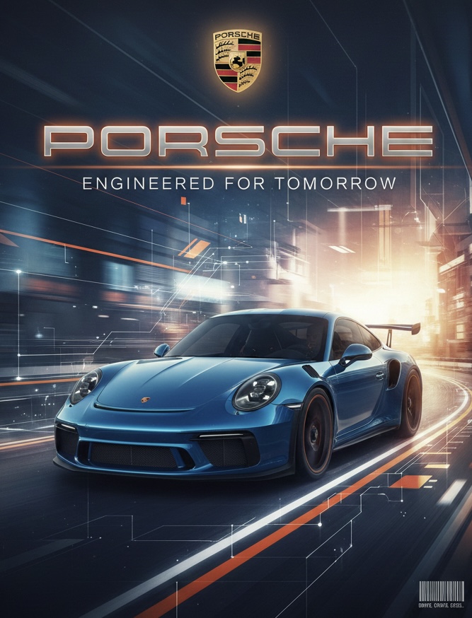 Porsche poster
